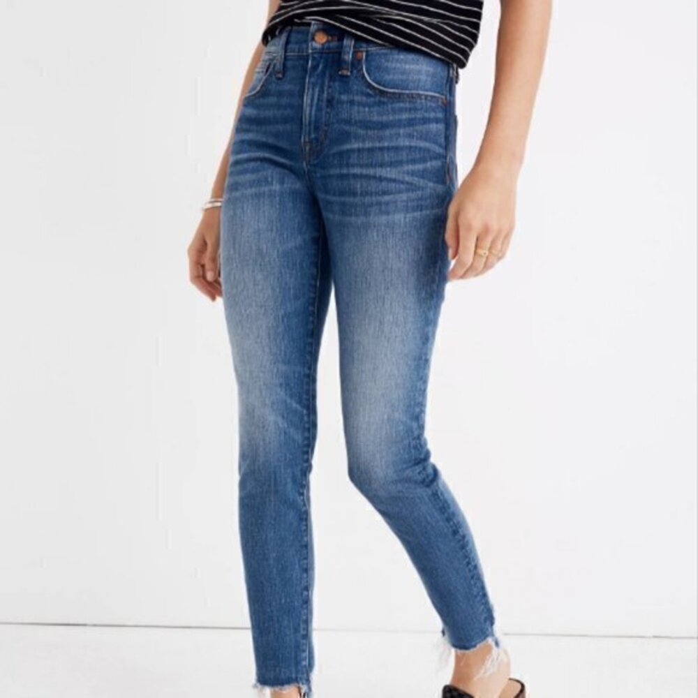 Madewell High-Rise Skinny Crop Jean Waist Size 26